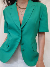 Load image into Gallery viewer, "Emerald" blazer vest