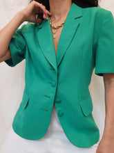 Load image into Gallery viewer, "Emerald" blazer vest
