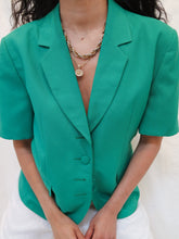 Load image into Gallery viewer, "Emerald" blazer vest