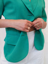 Load image into Gallery viewer, "Emerald" blazer vest
