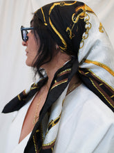 Load image into Gallery viewer, NICOLE DE BEAUVOIR silk scarf