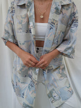 Load image into Gallery viewer, "Nefertiti" silk shirt