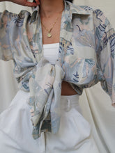 Load image into Gallery viewer, "Nefertiti" silk shirt