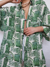 Load image into Gallery viewer, RIAN PUCCI silk shirt