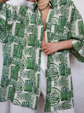 Load image into Gallery viewer, RIAN PUCCI silk shirt