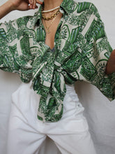 Load image into Gallery viewer, RIAN PUCCI silk shirt