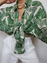Load image into Gallery viewer, RIAN PUCCI silk shirt