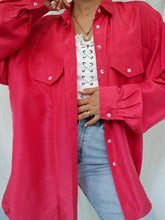 Load image into Gallery viewer, "Alessa" silk shirt