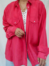 Load image into Gallery viewer, "Alessa" silk shirt