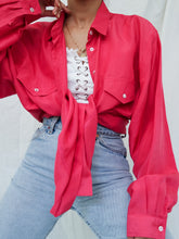 Load image into Gallery viewer, "Alessa" silk shirt