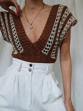 Load image into Gallery viewer, "Mykonos" crochet top