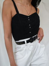 Load image into Gallery viewer, "Irina" black corset