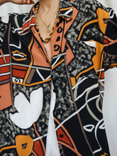 Load image into Gallery viewer, "Carissa" vintage printed shirt
