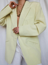 Load image into Gallery viewer, "Lime" vintage blazer