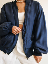 Load image into Gallery viewer, "Petrol" silk bombers