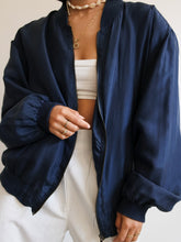 Load image into Gallery viewer, "Petrol" silk bombers