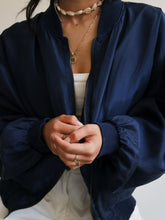 Load image into Gallery viewer, "Petrol" silk bombers