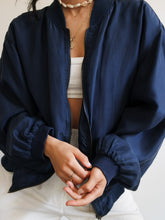 Load image into Gallery viewer, "Petrol" silk bombers