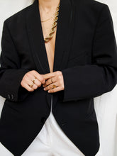 Load image into Gallery viewer, Smoking black blazer