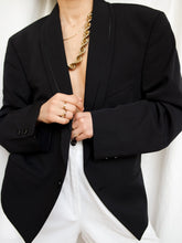 Load image into Gallery viewer, Smoking black blazer