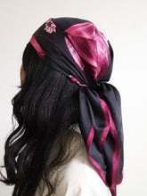 Load image into Gallery viewer, "Roses" silk scarf