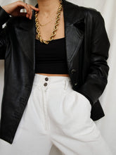 Load image into Gallery viewer, 70' leather jacket