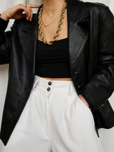 Load image into Gallery viewer, 70' leather jacket