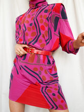 Load image into Gallery viewer, "Clara" vintage silk dress
