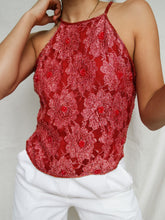 Load image into Gallery viewer, "Charly" pearls embellished top