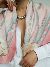 Load image into Gallery viewer, "Saint-Claire" silk scarf