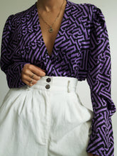 Load image into Gallery viewer, "Purple maze" shirt