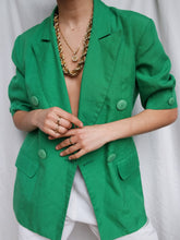 Load image into Gallery viewer, "Helene" short sleeves blazer