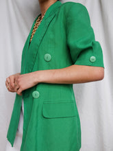 Load image into Gallery viewer, "Helene" short sleeves blazer