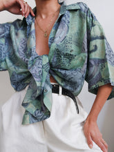 Load image into Gallery viewer, "Costa Rica" silk shirt