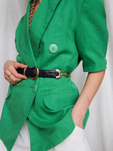 Load image into Gallery viewer, "Helene" short sleeves blazer