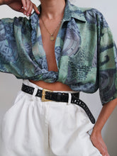 Load image into Gallery viewer, "Costa Rica" silk shirt