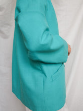 Load image into Gallery viewer, "Sea" Turquoise blazer