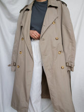 Load image into Gallery viewer, Beige trench coat