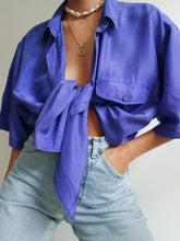 Load image into Gallery viewer, "Sherazade" silk shirt