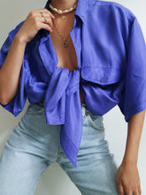 Load image into Gallery viewer, "Sherazade" silk shirt