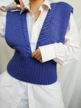 Load image into Gallery viewer, "Mr Purple" knitted top