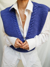 Load image into Gallery viewer, "Mr Purple" knitted top