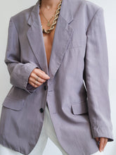 Load image into Gallery viewer, "Candice' silk blazer