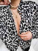 Load image into Gallery viewer, Dalmatian bomber shirt