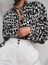 Load image into Gallery viewer, Dalmatian bomber shirt