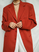 Load image into Gallery viewer, "Bloody orange" blazer