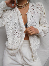 Load image into Gallery viewer, "Daisy" crochet cardigan