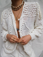 Load image into Gallery viewer, "Daisy" crochet cardigan