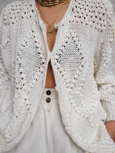 Load image into Gallery viewer, "Daisy" crochet cardigan