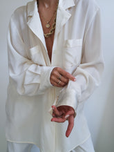 Load image into Gallery viewer, "Cloud" silk shirt